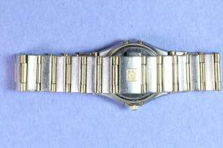 Omega Constellation Ladies Two Tone Stainless Steel Quartz Watch 