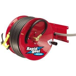  Rapid Reel GH164 PD R Red Garden Hose Reel Parallel Wall 
