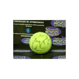 Roger Federer autographed Tennis Ball:  Sports & Outdoors
