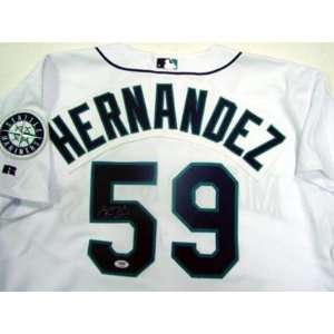  Felix Hernandez Signed Jersey