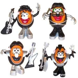  Kiss Mr Potato Head Figure Set Of 4 Toys & Games