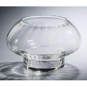  Flavio Large Optical Votive Candleholder   4.5 inches by 