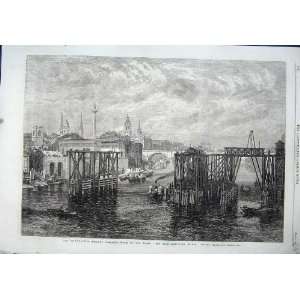  1864 Fine Art Railway Company Works River Southwark: Home 