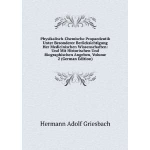   Angeben, Volume 2 (German Edition) Hermann Adolf Griesbach Books