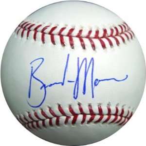   Morrow Autographed Baseball MCS COA 