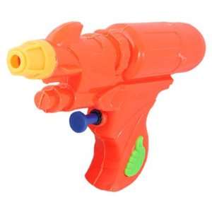 Como Orangered Plastic Refillable Water Gun Squirting Toy 