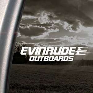  Evinrude Outboard Decal BOAT CRUISER Window Sticker 