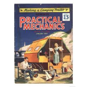 Practical Mechanics, Holiday Caravans, Trailers, Mobile Homes Magazine 
