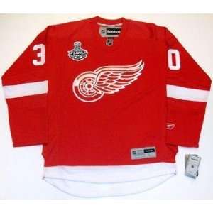  Chris Osgood Detroit Red Wings 09 Cup Jersey Real Rbk 