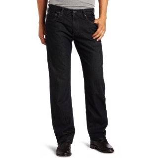 Levis Mens 569 Loose Straight Black Amped Jean by Levis