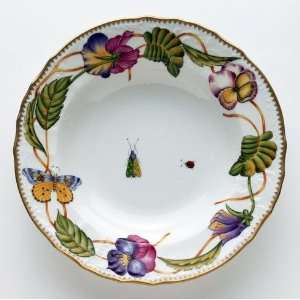  Anna Weatherley Pannonian Garden Rim Soup Plate 9 In