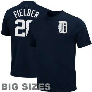MLB Majestic Prince Fielder Detroit Tigers #28 Big Sizes Player T 