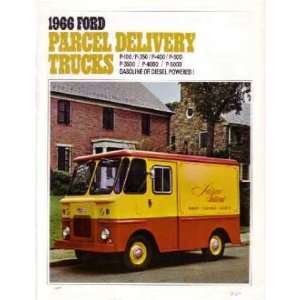  1966 FORD PARCEL DELIVERY TRUCK Sales Brochure Book 