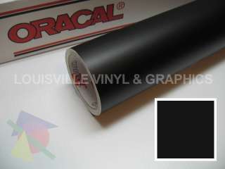 Roll 24 X 10yd Black Matte Oracal 631 Removable Wall Art Vinyl 