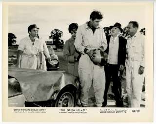 Movie Still~The Green Helmet (1961) auto racing, photo  