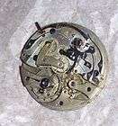 Vtg 43mm Heuer Chronograph Pocket Watch Movement, Only