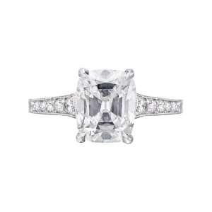    Betteridge 1.82 Carat Cushion Cut Diamond Engagement Ring Jewelry