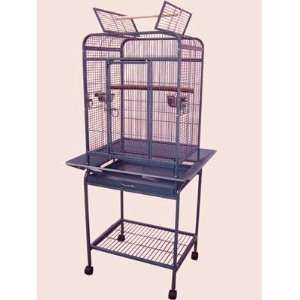  Products Wrought Iron Select Bird Cage Black Hammertone Parrot Bird 