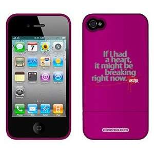   If I Had A Heart on Verizon iPhone 4 Case by Coveroo Electronics