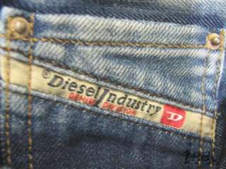 Diesel Jeans VIKER 008X7 Mens Sz 40/32 Straight Leg Dark Faded Wash 