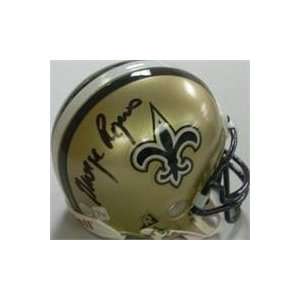 George Rogers autographed Football Mini Helmet (New Orleans Saints)