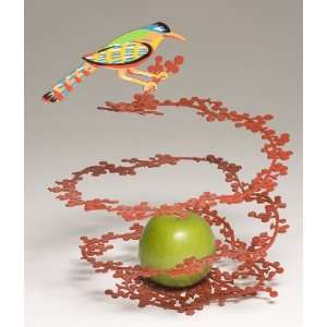  David Gerstein Art Swinging Bird Metal Modern Sculpture 
