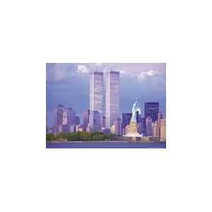  New York Twin Towers Poster Print