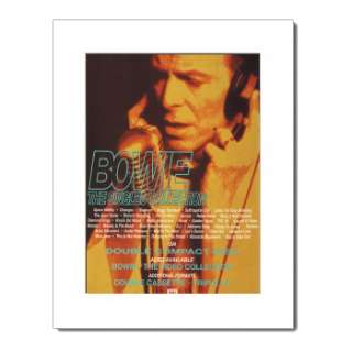 DAVID BOWIE   A Reality Tour   Matted Mini Poster  