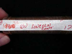ESTATE NEW OLD STOCK 1962 BU LINCOLN MEMORIAL PENNY CENT ROLL 