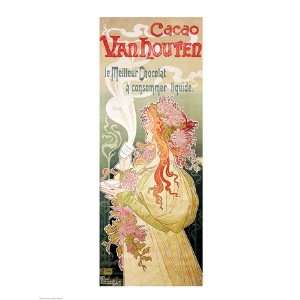  Poster advertising Cacao Van Houten, Belgium, 1897 