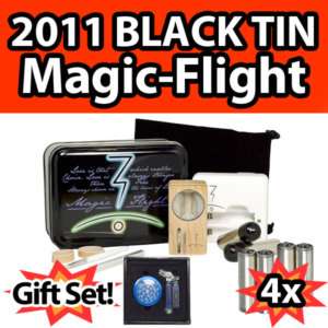 2011 BLACK TIN MAGIC FLIGHT LAUNCH BOX VAPORIZER BONUS!  