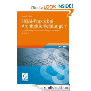    Die Anwendung der Honorarordnung für Architekten (German Edition