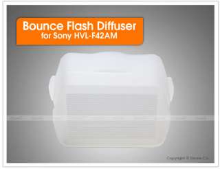 Bounce Flash Diffuser For Sony HVL F42AM Flash #F019  