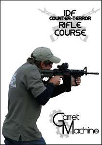 IDF Garret Machine Counter Terror Rifle Training DVD  