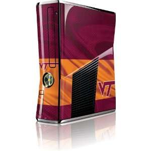   Virginia Tech Brown Vinyl Skin for Microsoft Xbox 360 Slim (2010