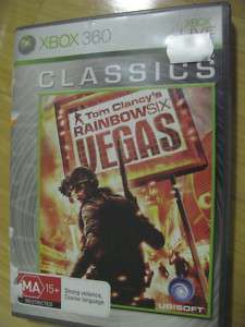 Tom Clancys Rainbow Six Vegas (Xbox 360, 2006)  