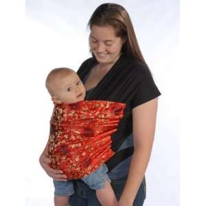  Moby D Wrap Baby Carrier Red Silk Baby