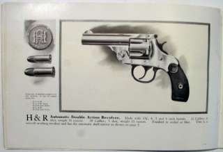   Harrington & Richardson Arms Co. Revolver & Shotgun Catalog #9 1906
