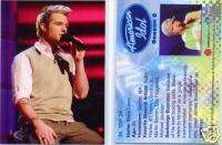 RUNNER UP BLAKE LEWIS American Idol Card # 34 BE BOP  