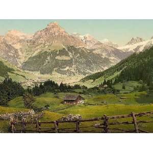  Vintage Travel Poster   Engelberg Valley Arni Alp Bernese 