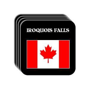  Canada   IROQUOIS FALLS Set of 4 Mini Mousepad Coasters 