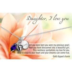  Daughter I Love You Necklace   1 Pc (Z, Inc): Health 