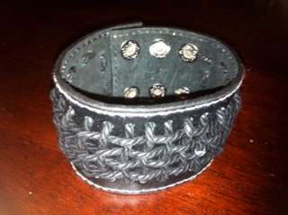 Haunted werewolf leather bracelet actually worn clan A.  