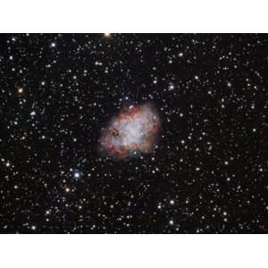  M1 Crab Nebula Supernova Remnant in Taurus Photographic 