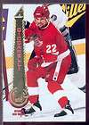 Detroit Red Wings Dino Ciccarelli Autographed hockey stick Player Card 