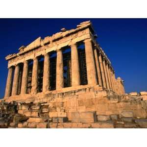  The Massive Doric Columns of the Parthenon, Athens, Attica 