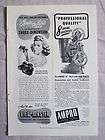   Advertisement Page View Master Ampro 8mm Movie Projector Nice Ad