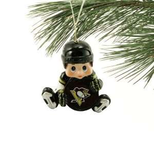   NHL Pittsburgh Penguins Lil Fan Hockey Player Resin Ornament Sports