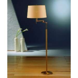  Floor lamp 2541/2   antique brass, kupfer, 110   125V (for use 