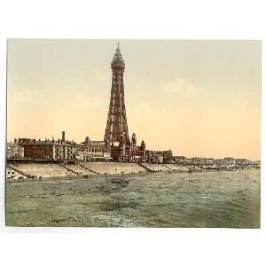  The Promenade,Tower from North Pier,Blackpool,England 
